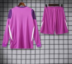 Real Madrid Goalkeeper Long Sleeve Training Kit 2025/2026 New Season Football Jersey Sports Shirt