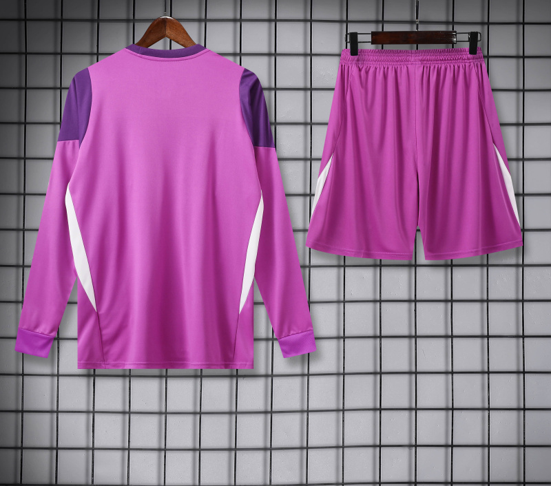 Real Madrid Goalkeeper Long Sleeve Training Kit 2025/2026 New Season Football Jersey Sports Shirt
