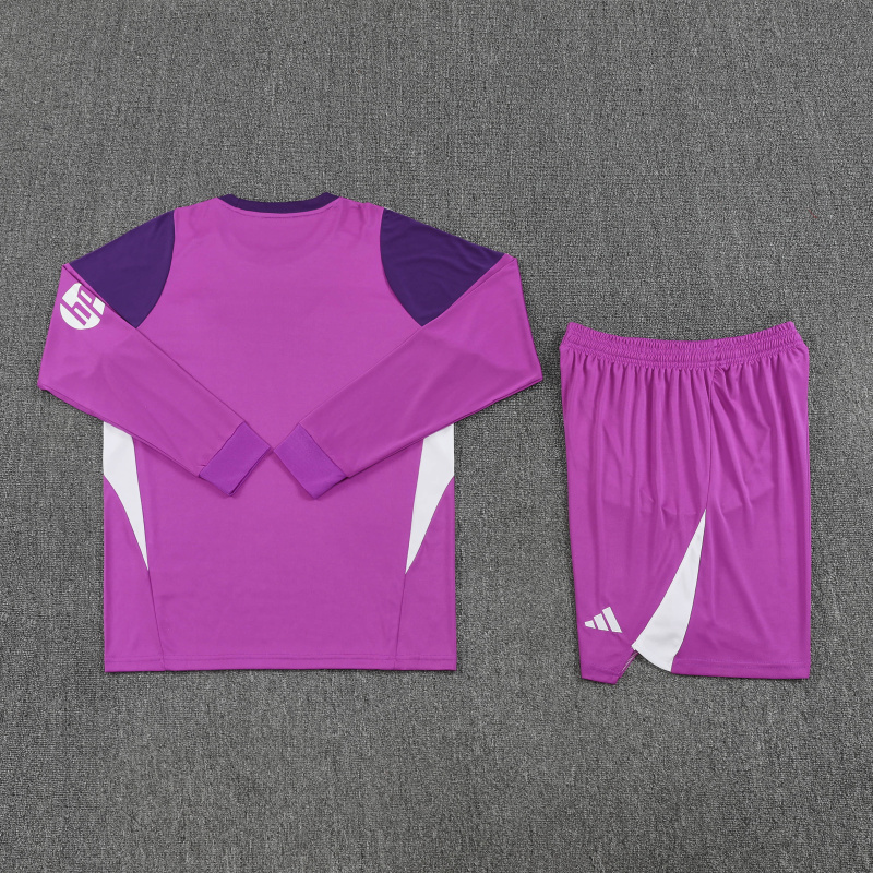Real Madrid Goalkeeper Long Sleeve Training Kit 2025/2026 New Season Football Jersey Sports Shirt