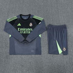 Real Madrid Goalkeeper Long Sleeve Training Kit 2025/2026 New Season Football Jersey Sports Shirt