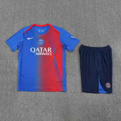 PSG Short sleeve training kit 2025/2026 New Season Football Jersey Sports Shirt