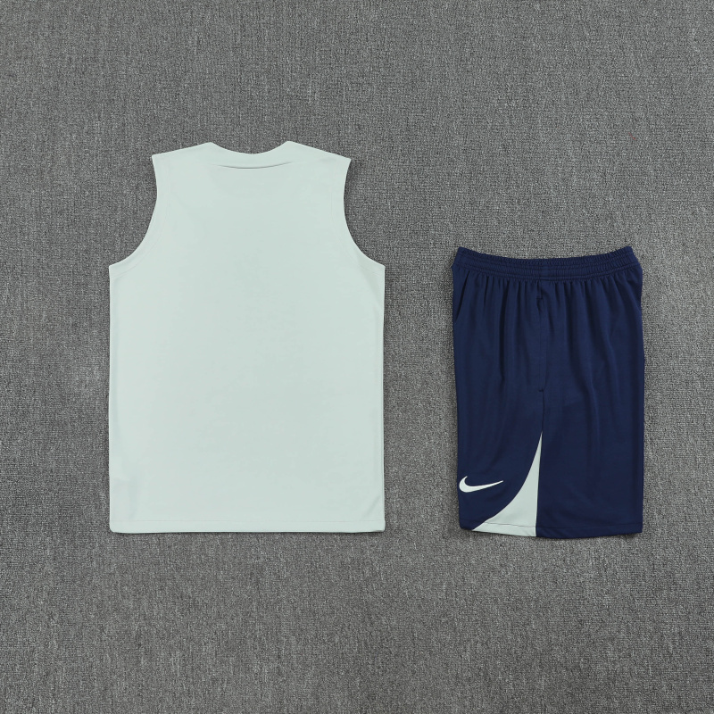 PSG vest Short sleeve training kit 2025/2026 New Season Football Jersey Sports Shirt