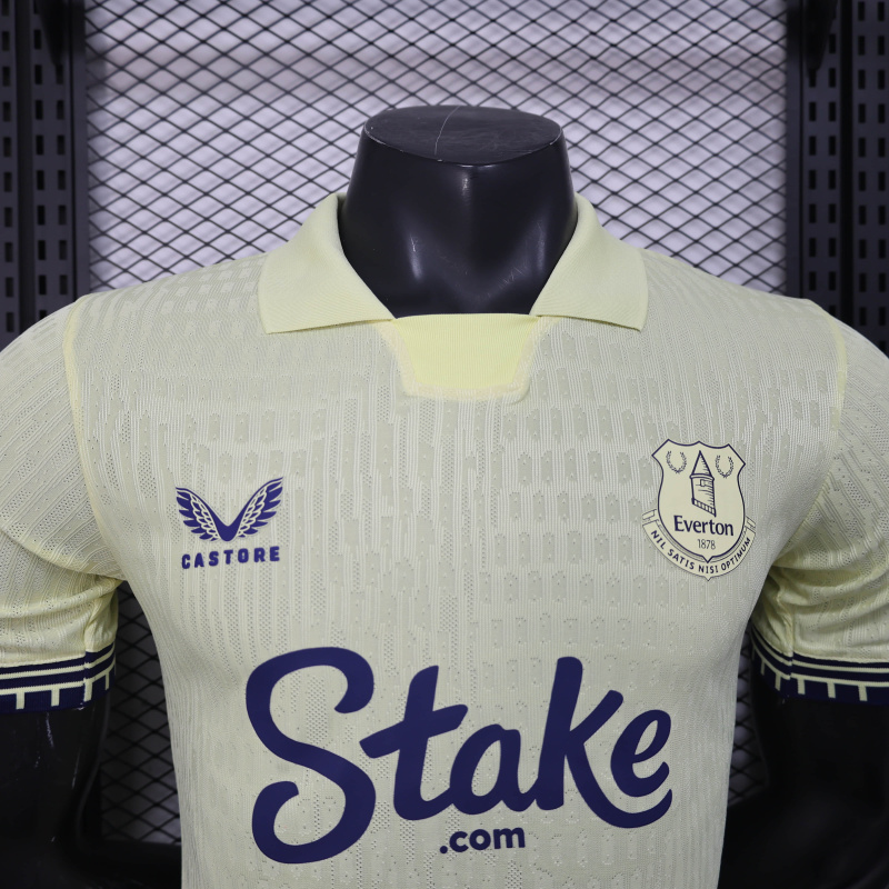 Player Everton Away 2025/2026 New Season Football Jersey Sports Shirt