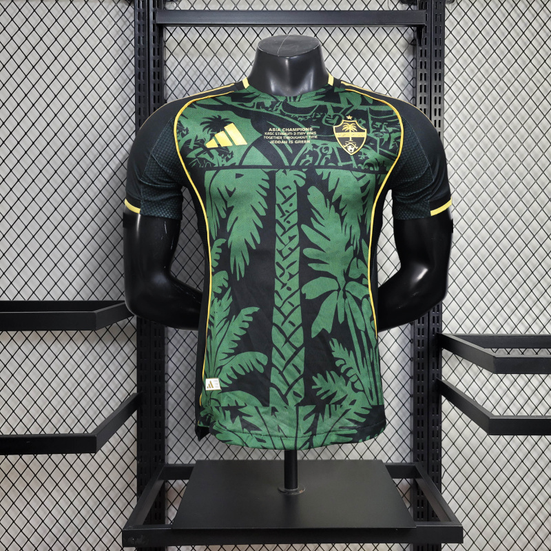Player Al Ahli Jeddah Champion Edition 2025/2026 New Season Football Jersey Sports Shirt