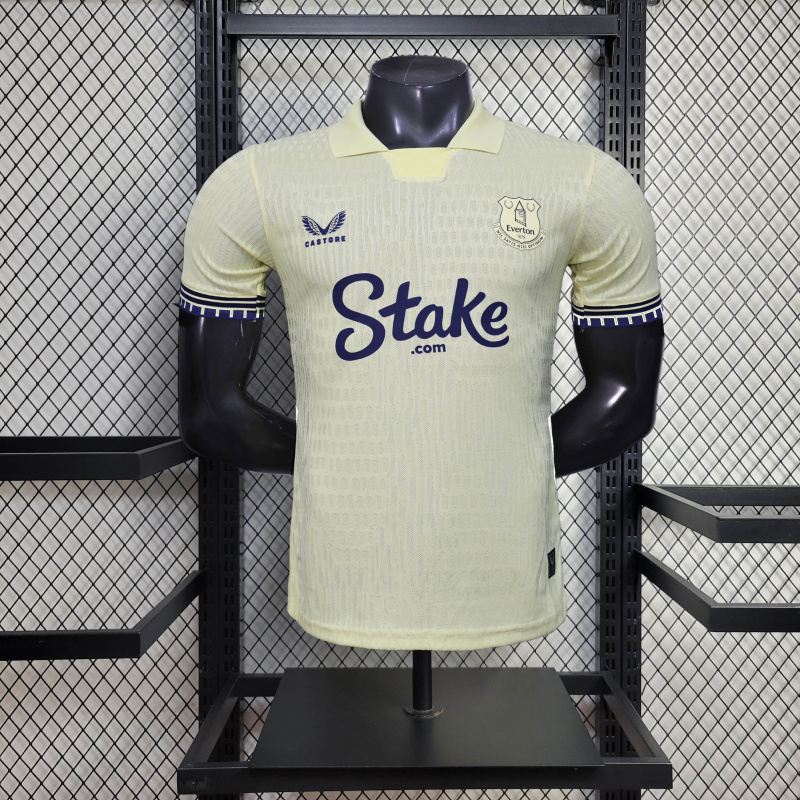 Player Everton Away 2025/2026 New Season Football Jersey Sports Shirt