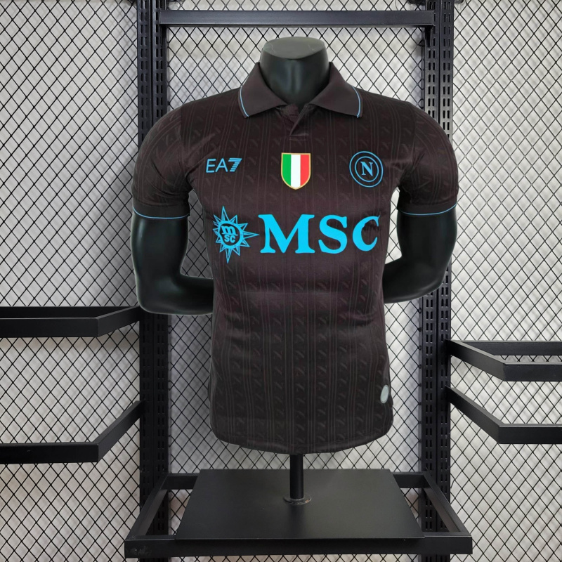 Player Napoli 3rd Away 2025/2026 New Season Football Jersey Sports Shirt
