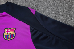 Barcelona Long-sleeved half-pull training kit 2025/2026 New Season Football Jersey Sports Shirt
