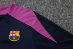 Barcelona Long-sleeved half-pull training kit 2025/2026 New Season Football Jersey Sports Shirt