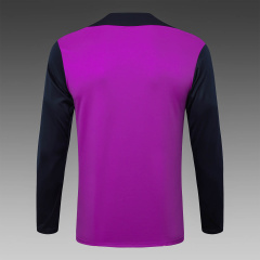 Barcelona Long-sleeved half-pull training kit 2025/2026 New Season Football Jersey Sports Shirt