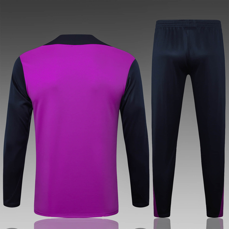 Barcelona Long-sleeved half-pull training kit 2025/2026 New Season Football Jersey Sports Shirt