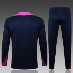 Barcelona Long-sleeved half-pull training kit 2025/2026 New Season Football Jersey Sports Shirt