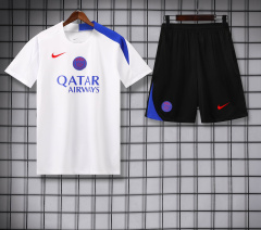 PSG Short sleeve training kit 2025/2026 New Season Football Jersey Sports Shirt