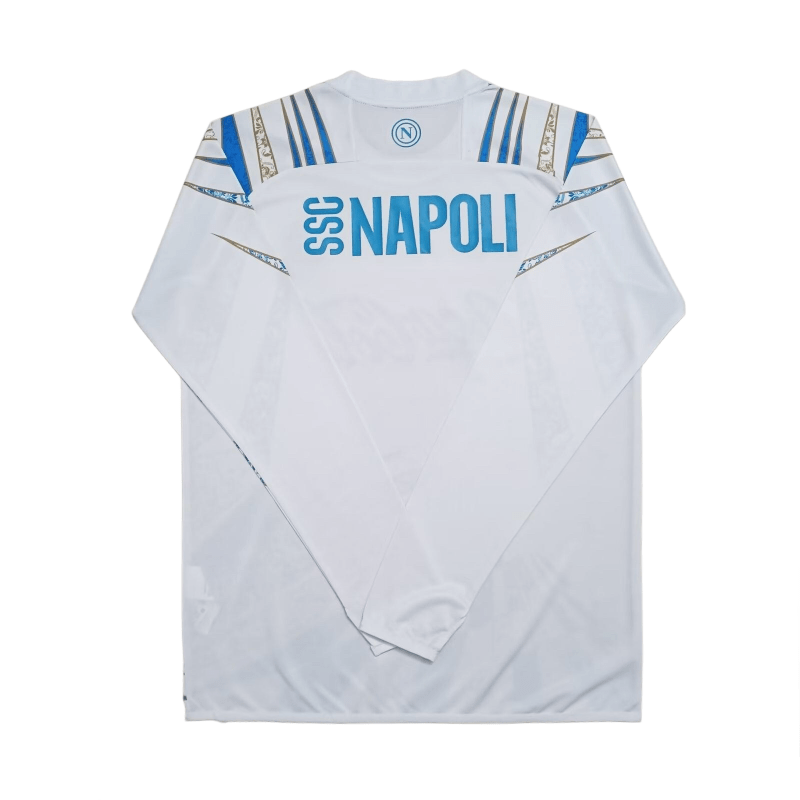 Napoli Pre-match Training Suit Long Sleeve 2025/2026 New Season Football Jersey Sports Shirt