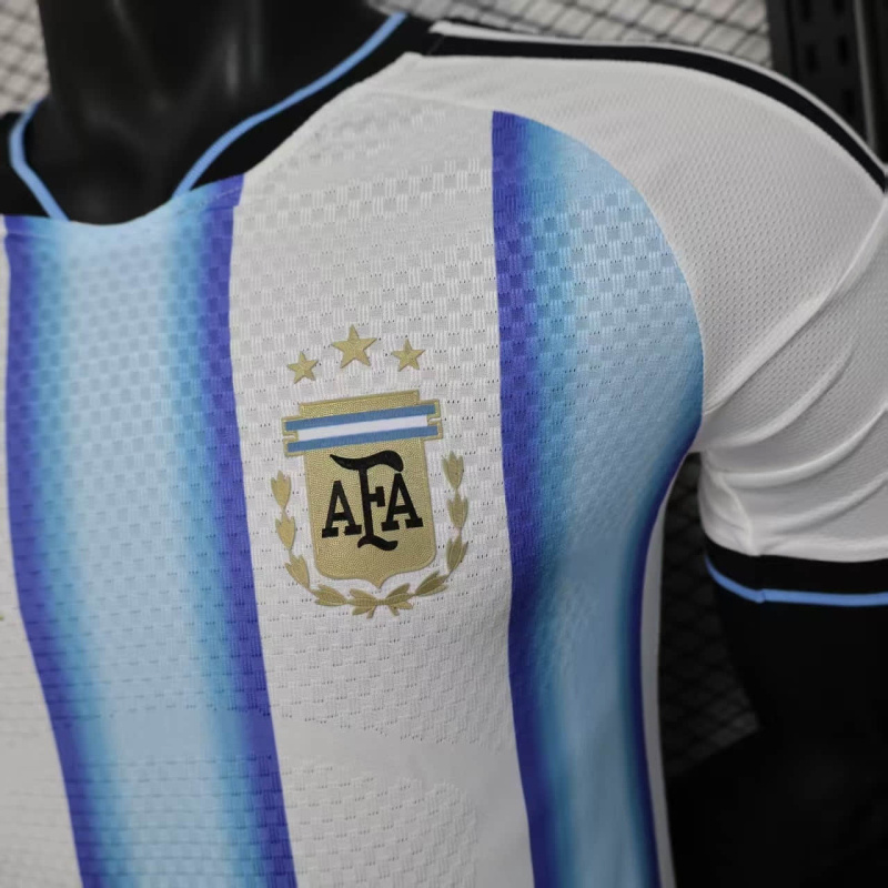 Player Argentina Home 2026 New Season Football Jersey Sports Shirt