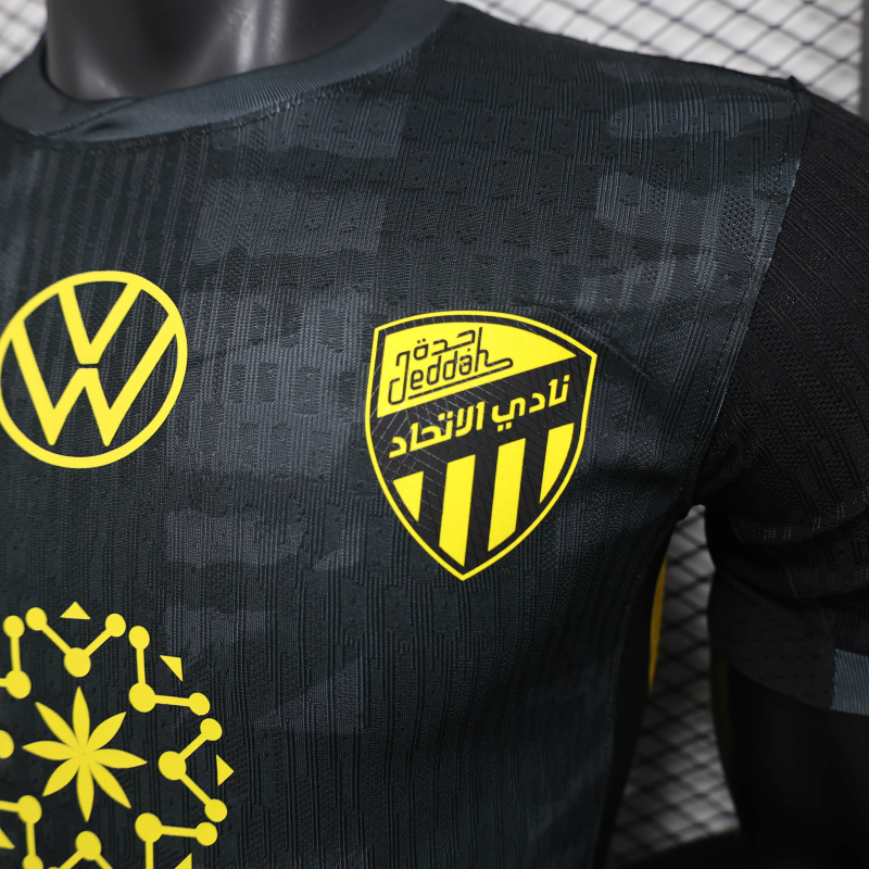 Player Al Ittihad Jeddah 2025/2026 New Season Football Jersey Sports Shirt