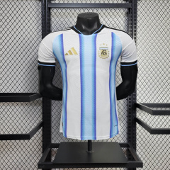 Player Argentina Home 2026 New Season Football Jersey Sports Shirt