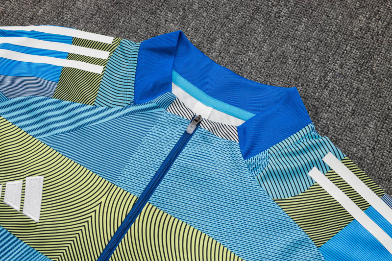 Real Madrid Long-sleeved half-pull training kit 2025/2026 New Season Football Jersey Sports Shirt