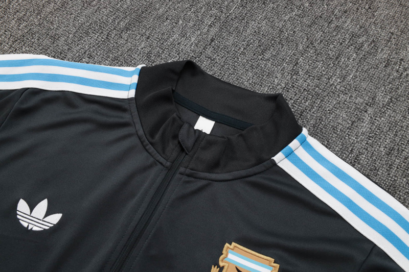 Argentina Long-sleeved half-pull training kit 2025/2026 New Season Football Jersey Sports Shirt