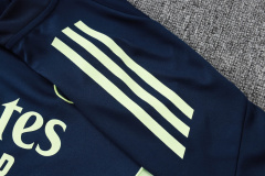 Real Madrid long-sleeved half-pull training kit 2025/2026 New Season Football Jersey Sports Shirt