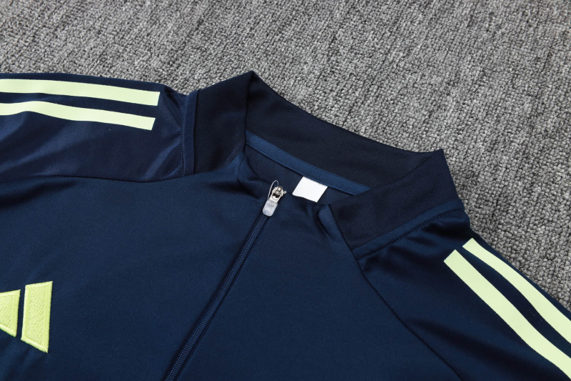 Real Madrid long-sleeved half-pull training kit 2025/2026 New Season Football Jersey Sports Shirt