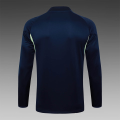 Real Madrid long-sleeved half-pull training kit 2025/2026 New Season Football Jersey Sports Shirt