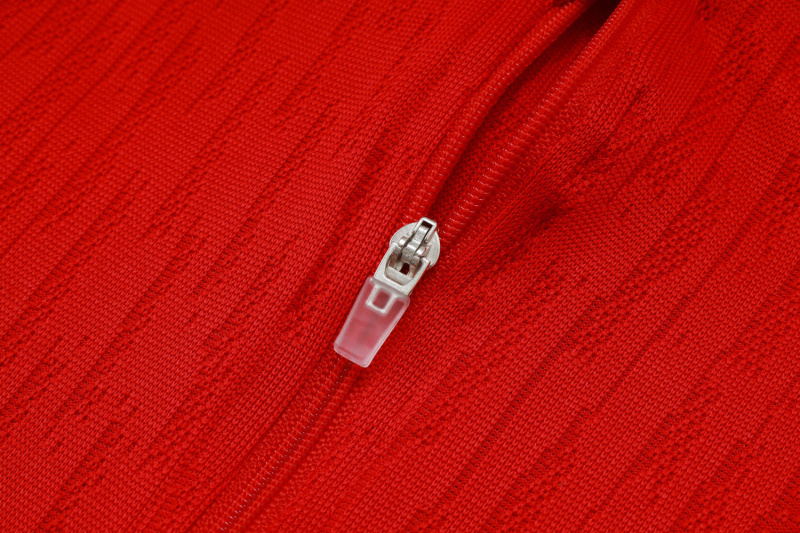 Player PSG Long-sleeved half-pull training kit 2025/2026 New Season Football Jersey Sports Shirt