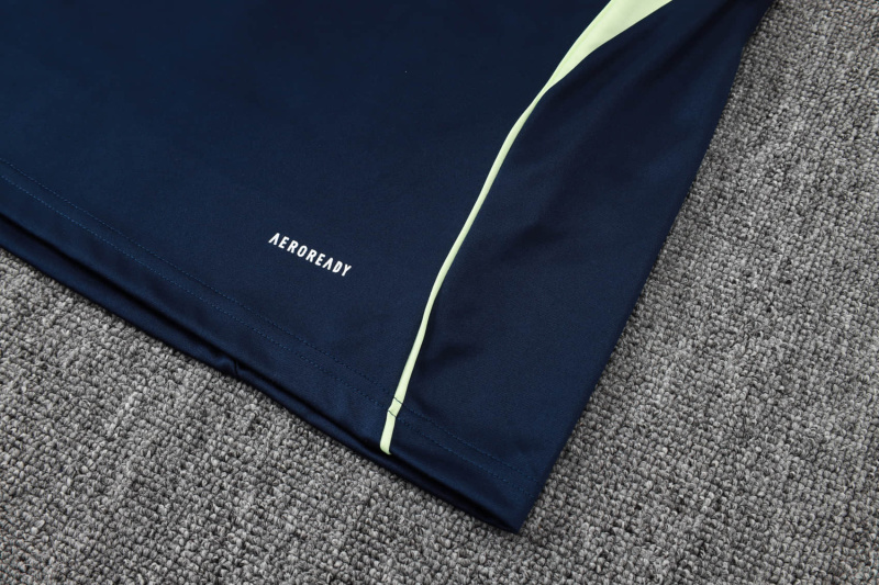 Real Madrid long-sleeved half-pull training kit 2025/2026 New Season Football Jersey Sports Shirt