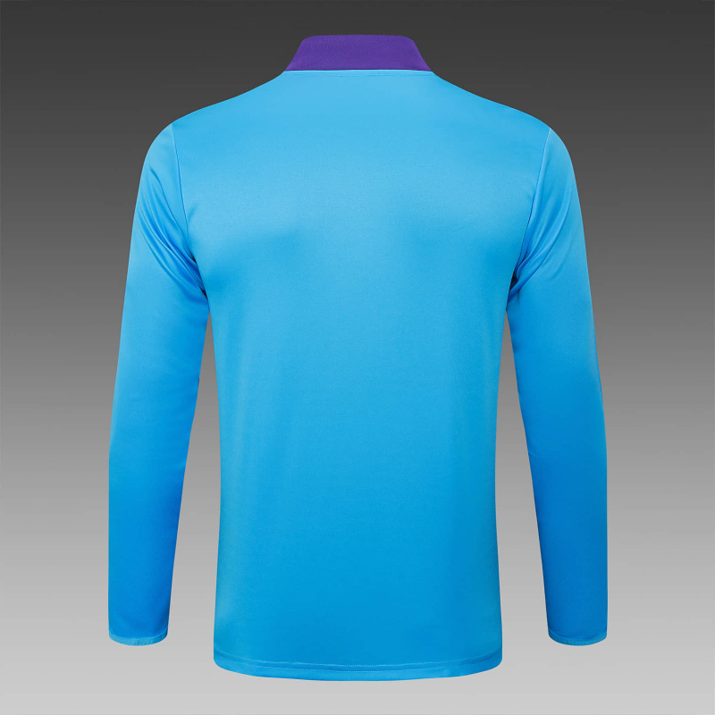 Real Madrid Long-sleeved half-pull training kit 2025/2026 New Season Football Jersey Sports Shirt