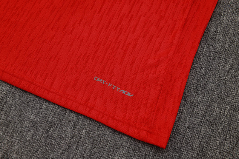 Player PSG Long-sleeved half-pull training kit 2025/2026 New Season Football Jersey Sports Shirt