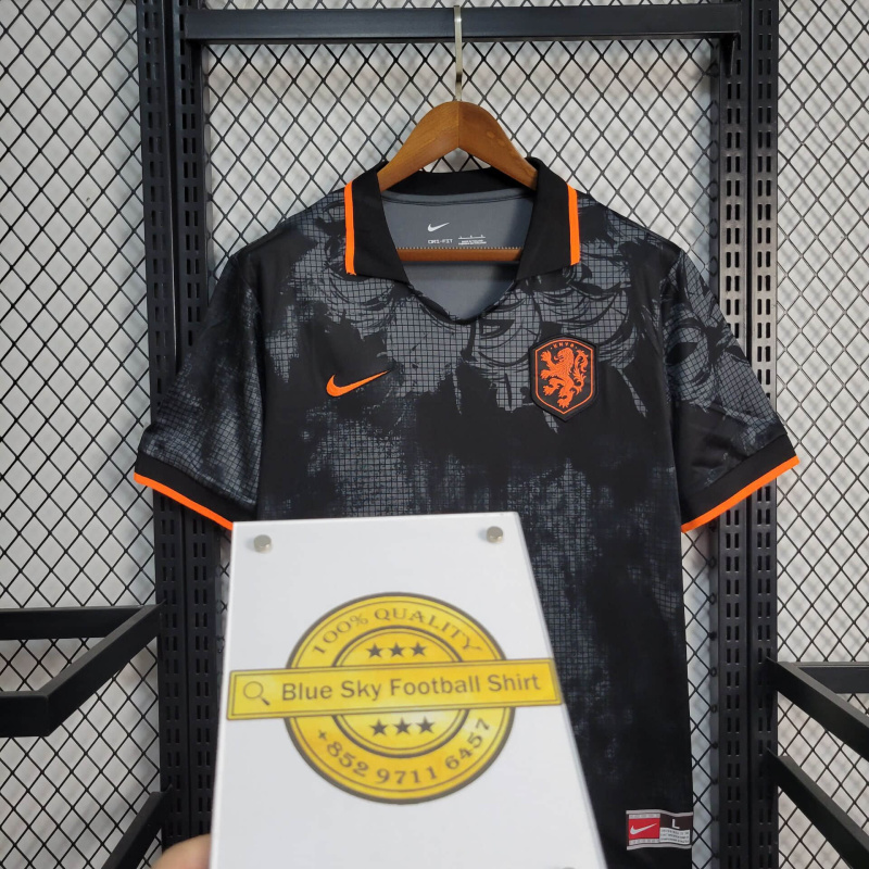 Netherlands Black Special Edition 2026 New Season Football Jersey Sports Shirt