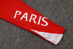 Player PSG Long-sleeved half-pull training kit 2025/2026 New Season Football Jersey Sports Shirt