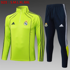 Real Madrid Long-sleeved half-pull training kit 2025/2026 New Season Football Jersey Sports Shirt