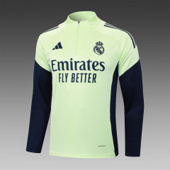 Real Madrid Long-sleeved half-pull training kit 2025/2026 New Season Football Jersey Sports Shirt