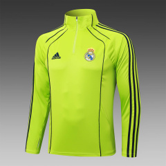 Real Madrid Long-sleeved half-pull training kit 2025/2026 New Season Football Jersey Sports Shirt