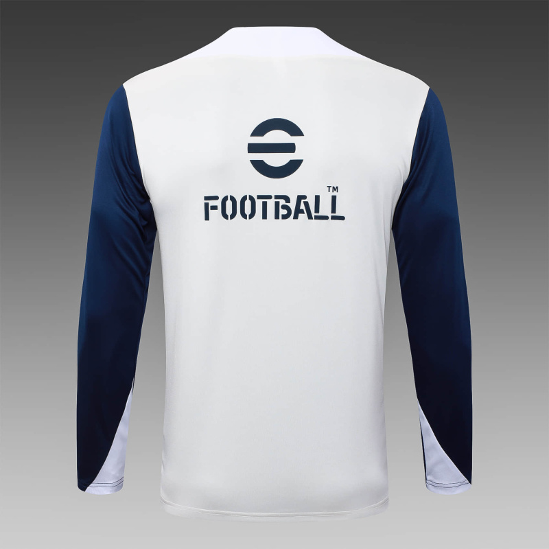 Inter Milan long-sleeved half-pull training kit 2025/2026 New Season Football Jersey Sports Shirt