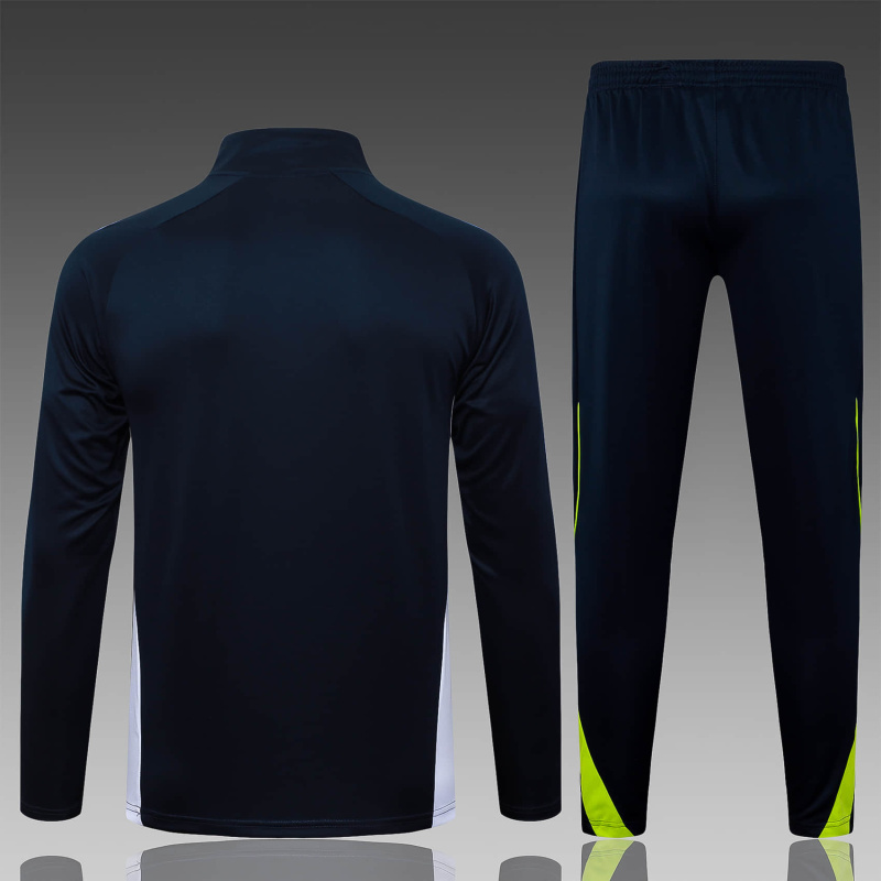 Real Madrid Long-sleeved half-pull training kit 2025/2026 New Season Football Jersey Sports Shirt