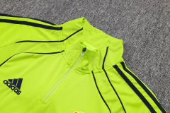 Real Madrid Long-sleeved half-pull training kit 2025/2026 New Season Football Jersey Sports Shirt