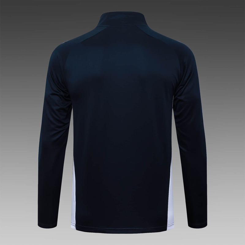 Real Madrid Long-sleeved half-pull training kit 2025/2026 New Season Football Jersey Sports Shirt