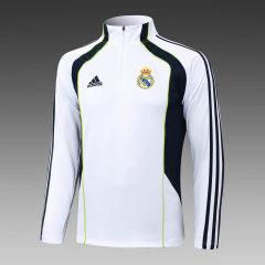 Real Madrid Long-sleeved half-pull training kit 2025/2026 New Season Football Jersey Sports Shirt