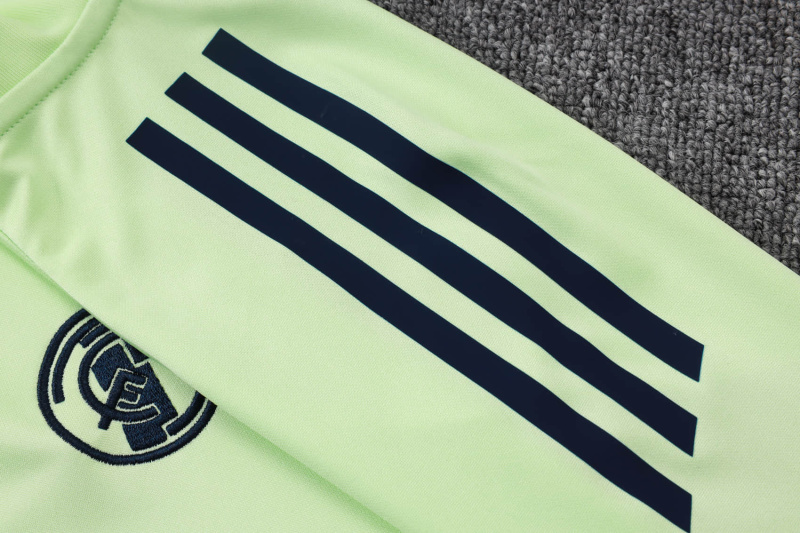 Real Madrid Long-sleeved half-pull training kit 2025/2026 New Season Football Jersey Sports Shirt