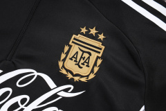 Argentina Long-sleeved half-pull training kit 2025/2026 New Season Football Jersey Sports Shirt