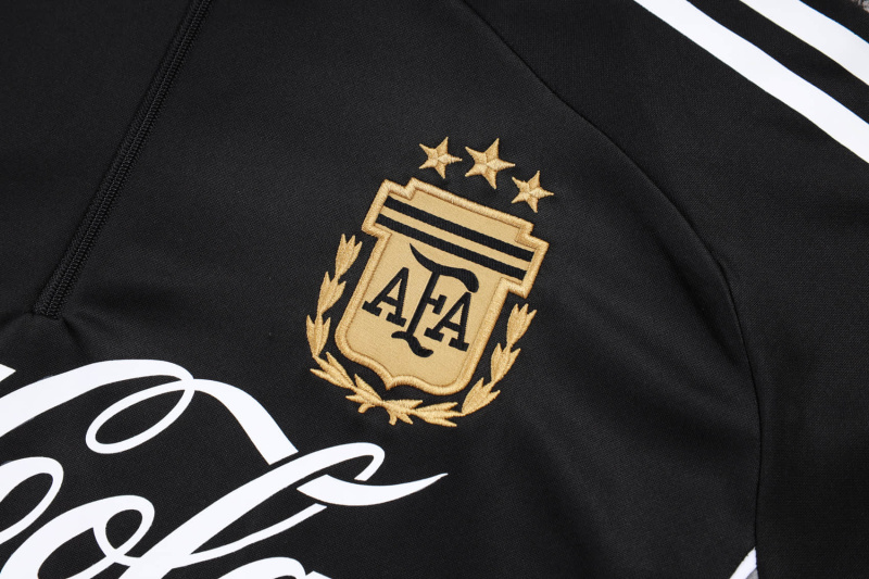 Argentina Long-sleeved half-pull training kit 2025/2026 New Season Football Jersey Sports Shirt