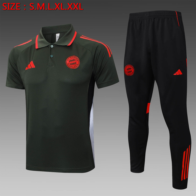 Bayern Munich POLO shirt training kit 2025/2026 New Season Football Jersey Sports Shirt