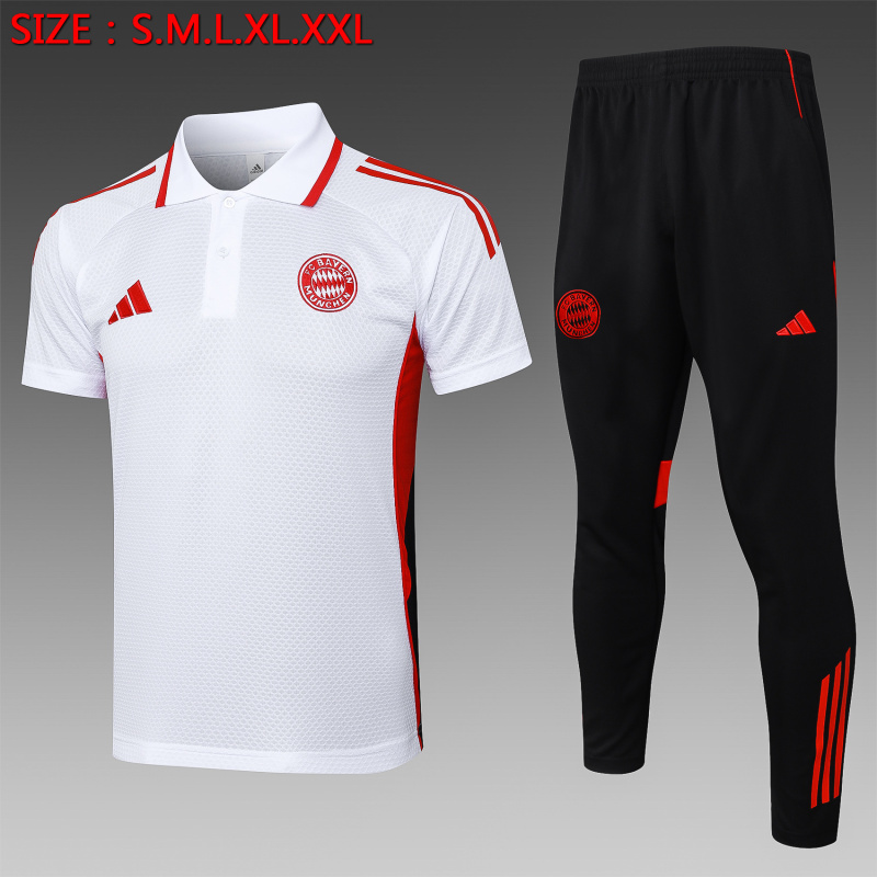 Bayern Munich POLO shirt training kit 2025/2026 New Season Football Jersey Sports Shirt