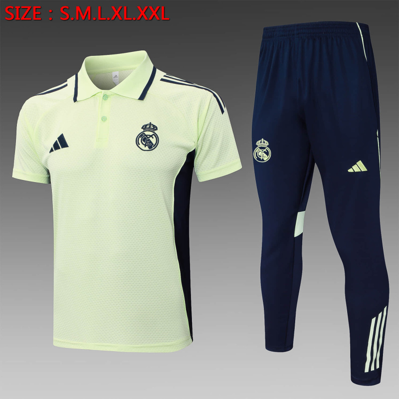 Real Madrid POLO shirt training kit 2025/2026 New Season Football Jersey Sports Shirt