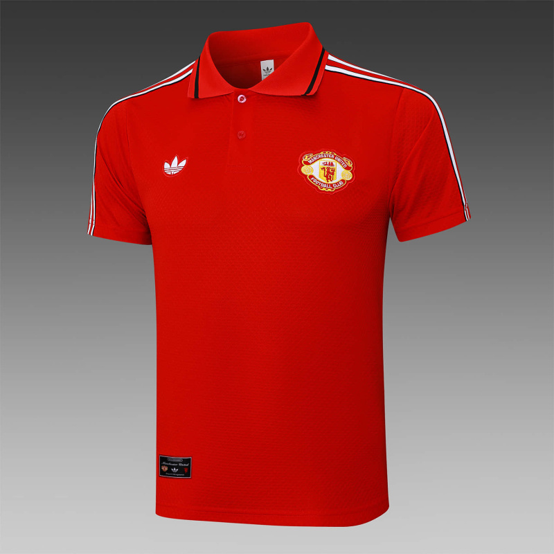 Manchester United POLO shirt training kit 2025/2026 New Season Football Jersey Sports Shirt