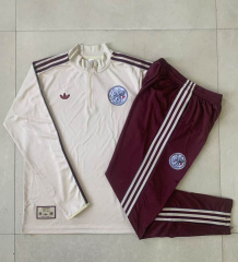 Ajax Long-sleeved half-pull training kit 2025/2026 New Season Football Jersey Sports Shirt