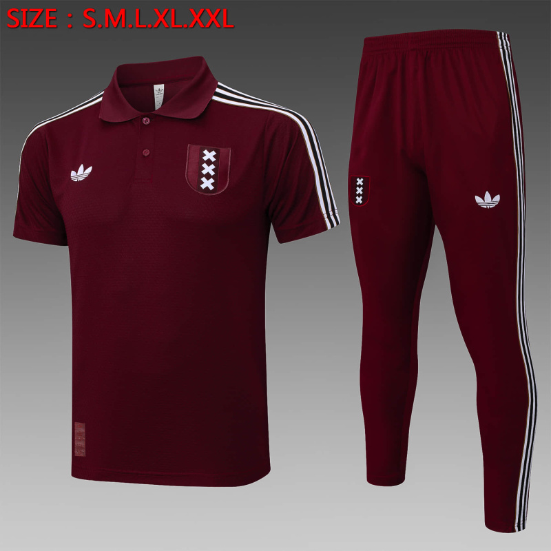 Ajax POLO shirt training kit 2025/2026 New Season Football Jersey Sports Shirt