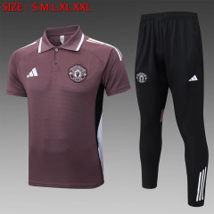 Manchester United POLO shirt training kit 2025/2026 New Season Football Jersey Sports Shirt