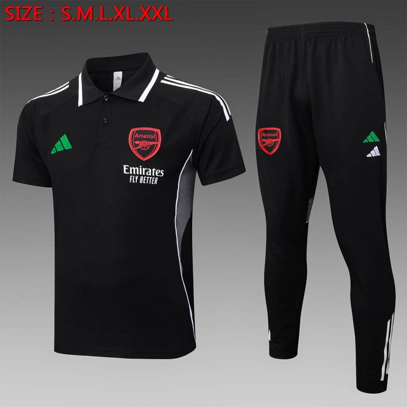 Arsenal POLO shirt training kit 2025/2026 New Season Football Jersey Sports Shirt